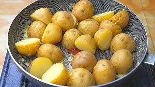 ¿Tienes medio kilo de papas en casa🥔🥔😱 PAPAS SALTEADAS [upl. by Ahsielat997]