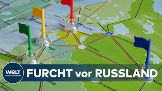 RUSSLANDUKRAINEKRISE In baltischen Staaten wächst Furcht vor Russland [upl. by Anelhtac]