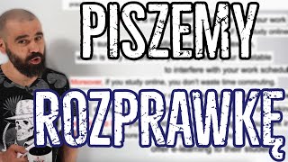 Piszemy ROZPRAWKĘ  RYE Seria maturalna 2022 5 [upl. by Alvina]