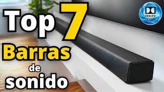 👉Las 7 Mejores BARRAS de SONIDO de 2024 Calidadprecio✅ [upl. by Nnoryt]