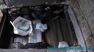 Ultimate ASMR Garbage Truck  Crushing Smelly Trash Bags for Relaxation [upl. by Alurta470]