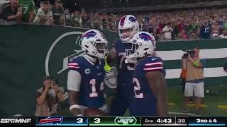 Stefon Diggs “SkeeYee” Touchdown Celebration  Bills vs Jets [upl. by Quirita768]