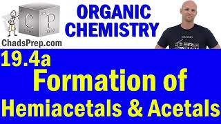 194a Formation of Hemiacetals and Acetals Addition of Alcohols  Organic Chemistry [upl. by Blithe]