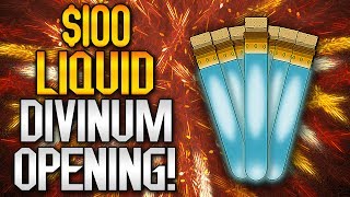 🎆 100 LIQUID DIVINIUM OPENING 🎆 Black Ops 3 DLC 5 Gobble Gums [upl. by Atsylak533]