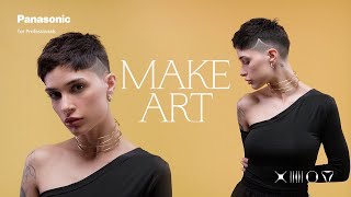 Wie man ein auffälliges Haartattoo kreiert  Pro Styling ERGP23 Finishing Trimmer  MAKE ART [upl. by Edobalo]