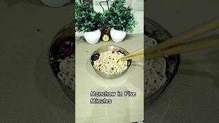 Five minute Manchow veg noodles  shorts recipe  Korean Style sailja kitchen 7 [upl. by Redienhcs973]