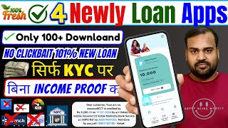 101 New 4 instant loan app without income proof  Bad CIBIL Score Loan  loan app fast approval [upl. by Wescott719]