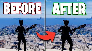 How to Get Stretched Resolution in Fortnite Chapter 5 NVIDIA  AMD [upl. by Ecnatsnok]