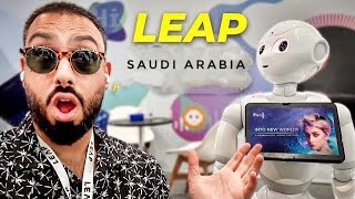 Inside the Worlds BIGGEST Tech Event  LEAP Saudi Arabia [upl. by Olinde]