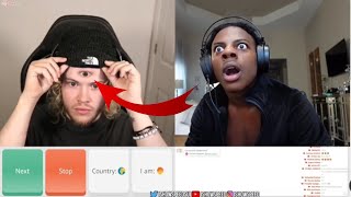 ishowspeed omegle jumpscare😱he Calls 911 [upl. by Ardussi953]