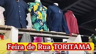 Feira de rua em TORITAMA camisa masculina modinhas Veja fornecedor e contato [upl. by Neilson49]