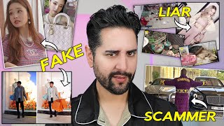 Exposing The Fake Luxury Lives Of Influencers  Instagram VS Reality [upl. by Naggem]