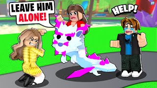 BACON HATER Made This Noob CRY So We FLEX OFF BATTLED HER Roblox Adopt Me [upl. by Eimmij]