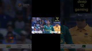 Pakistan wickets in ct 17 finalamir hasanali shadabkhan icc ct17 trending ytshorts wickets [upl. by Ahsile]