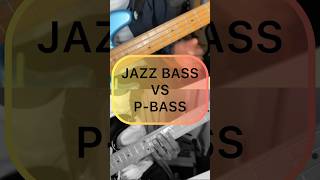 JAZZbass vs Pbass 🎸  learnbass bass chickcorea jazzbass precisionbass spain [upl. by Meridel]