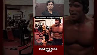 Arnold bodybuilders ❣️😱 girl looking reaction arnoldschwarzenegger girlreaction shorts [upl. by Zurn]