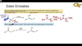 1108 Ester Enolates [upl. by Okiram]