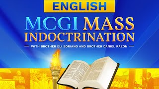 MCGI Mass Indoctrination  English Translation  Day 5  Friday October 11 2024 at 7 AM EDT [upl. by Barbaraanne481]