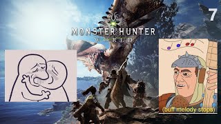 Sweat is just irl effluvium【Monster Hunter World】 [upl. by Ecinuahs]