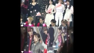 MarkSana moments  GDA amp GAON Chart Music Awards [upl. by Htiffirg]