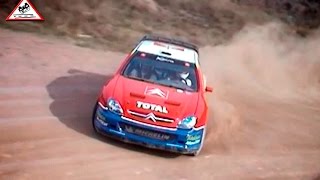 Test Sébastien Loeb  Citroën Xsara WRC 2003 Passats de canto [upl. by Aguie875]