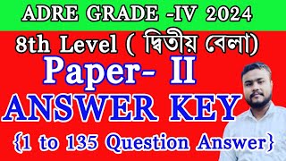 GRADE IV ANSWER KEY 8th level  PAPER II  2ND HALF GRADE 4 ANSWER KEY [upl. by Akelahs]