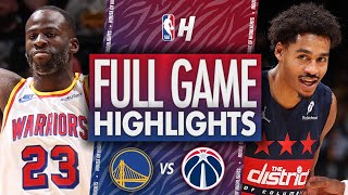 Golden State Warriors vs Washington Wizards  Full Game Highlights  November 4 202425 NBA Season [upl. by Llerral]