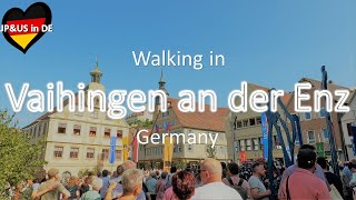 【Vaihingen an der Enz】🇩🇪Walking in Vaihingen an der Enz Germany  Maientag  Day trip from Stuttgart [upl. by Purcell]