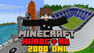 PRZEŻYŁEM 2000 DNI w Minecraft Hardcore CAŁY FILM [upl. by Olag]