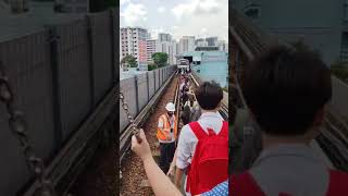 MRT breakdown on the morning of 25 September 2024 at Clementi Were you on the train [upl. by Bertasi]