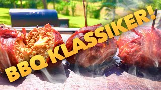 MOINK BALLS vom SMOKER super saftig gegrillt  Klaus grillt [upl. by Ellevel]