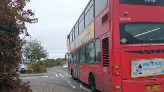 Soon to be electric Arriva London DW260 on bus route 194 [upl. by Dressel]