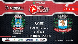 LAVRAS FUTSAL X ALFENAS  COPA ALTEROSA DE FUTSAL  AO VIVO E COM IMAGENS [upl. by Fredric]