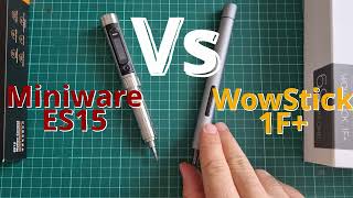 Miniware ES15 vs WowStick 1f [upl. by Jenelle23]