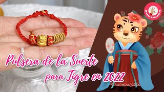 Pulsera Roja de la Suerte para el Horóscopo Chino Tigre en 2022 [upl. by Anasxor745]