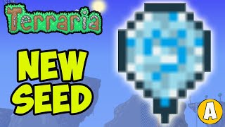 Terraria how to get BLIZZARD IN A BALLOON fast SEED for 1449 2024 [upl. by Korenblat595]