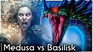 Medusa vs Baslisk  Gaze of Stone [upl. by Addam]