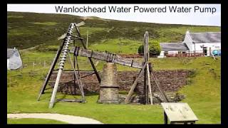 Water Powered Beam Engine Wanlockhead  Unique in the UK [upl. by Aerdnaxela327]