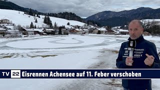 MOTOR TV22 Eisrennen am Achensee verschoben auf den 11 Feber 2024 [upl. by Minabe]