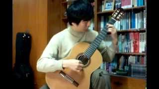 LInternationale arranged by Toru Takemitsu for classical guitar [upl. by Llerrud]