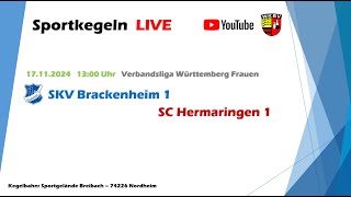 SKV Brackenheim 1  SC Hermaringen 1 Verbandsliga Frauen [upl. by Sira401]