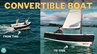 THE ULTIMATE DINGHY row motor or sail it [upl. by Eidahs]