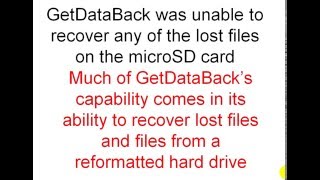 hard drive data recovery  GetDataBack  offers a comprehensive approach [upl. by Antipas625]