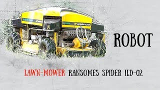 Robot Lawn Mower Ransomes Spider ILD02 [upl. by Kareem349]