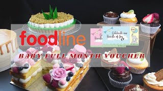 Best Baby Full Month Voucher Singapore  FoodLine Baby Full Month Voucher [upl. by Akitan]