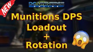 The Best Munitions DPS Loadout In DC Universe Online [upl. by Notlaw]