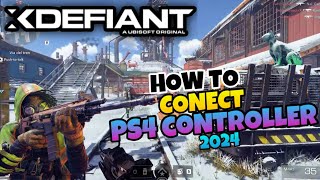 👉 HOW to CONNECT PS4 CONTROLLER to XDEFIANT on PC ✅ [upl. by Sille]