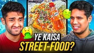 DIRTIEST INDIAN STREET FOODS WITH GamerFleet 🤮 [upl. by Eggleston]