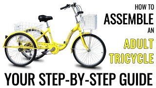 How to Assemble an Adult Tricycle Your StepbyStep Guide wwwtrikebikecomau TrikeBikeAustralia [upl. by Jariah461]