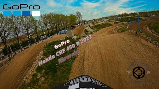 Rivarolo Honda CRF 450 R 2023 GoPro [upl. by Aikahs]